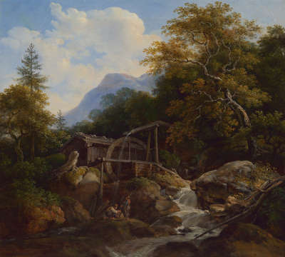 Wetzsteinmühle bei Ohlstadt