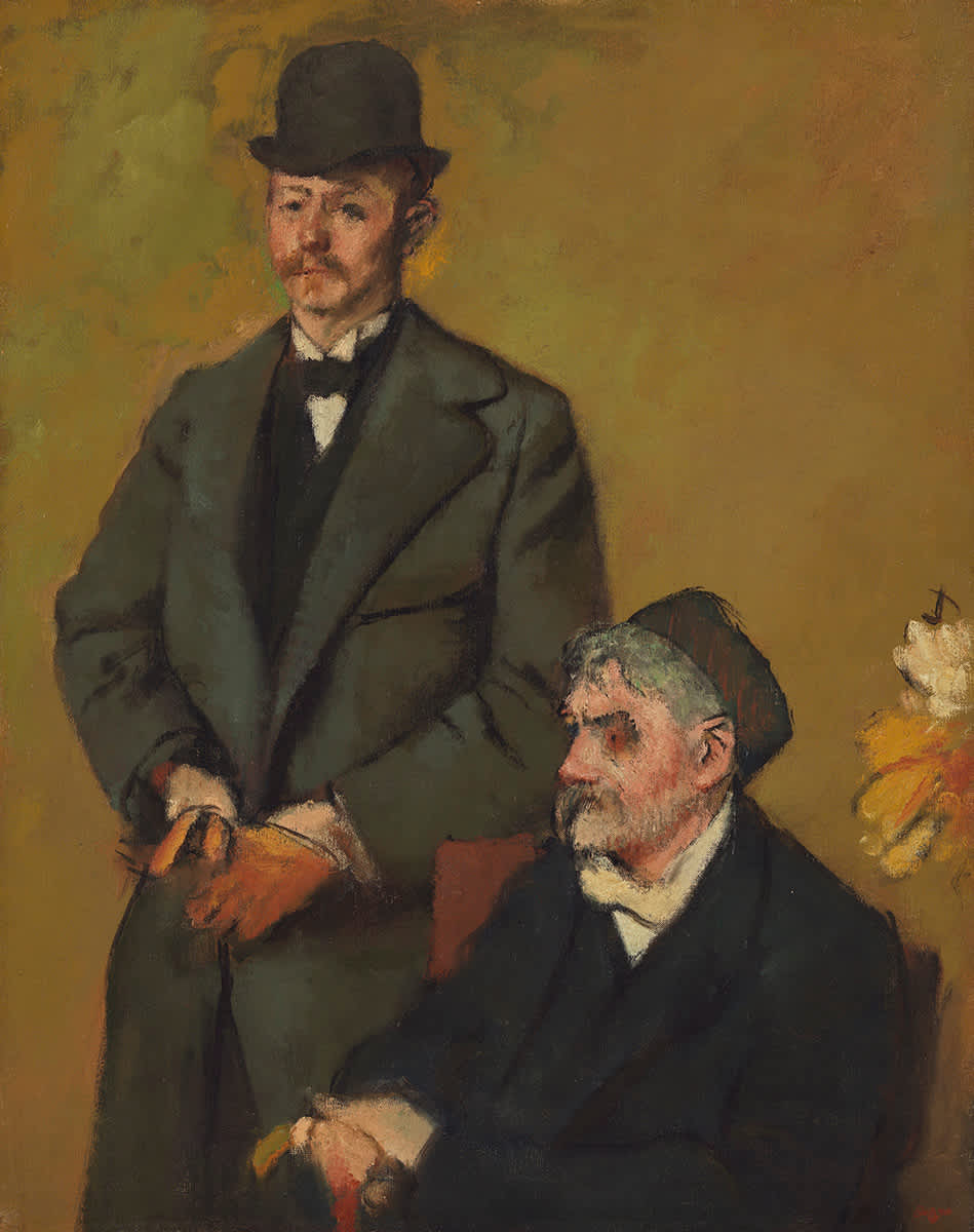 Henri Rouart und sein Sohn Alexis