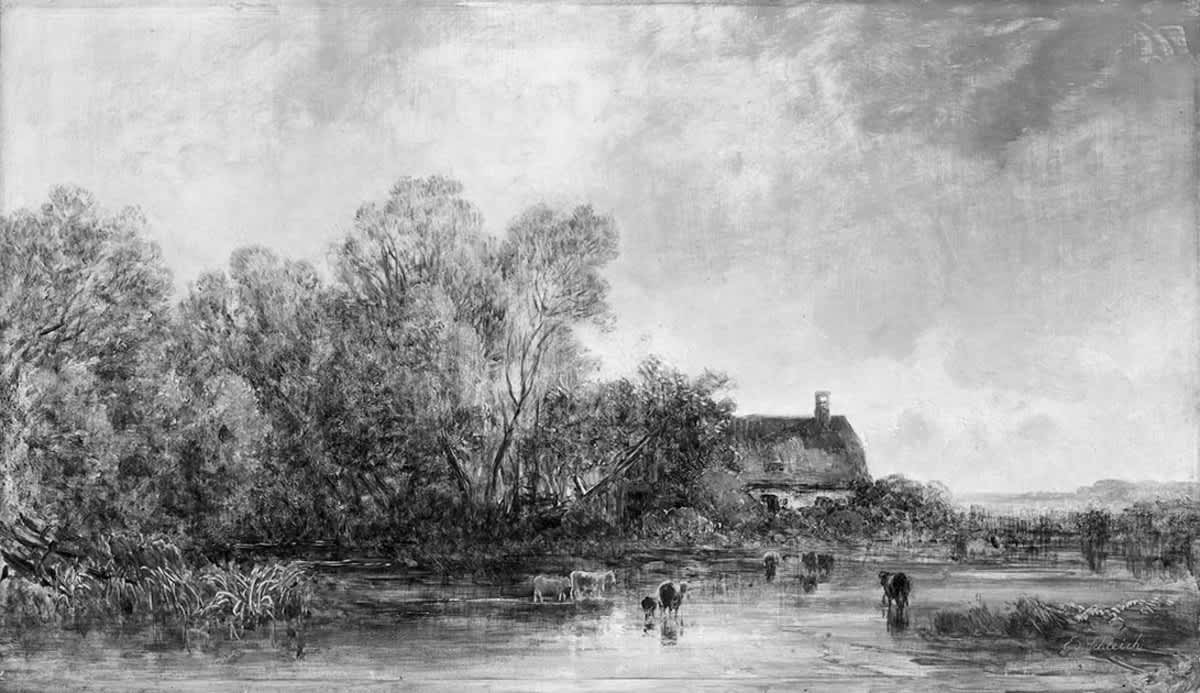 Dorfpartie bei Pasing