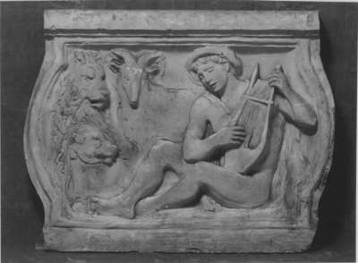 Modell für das Orpheus-Relief des Denkmals von Joseph Joachim in Berlin