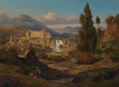 Wasserfälle des Liris bei Isola del Liri