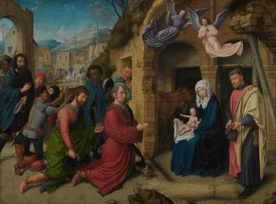 Die Anbetung der Könige (Kopie nach Hugo van der Goes)