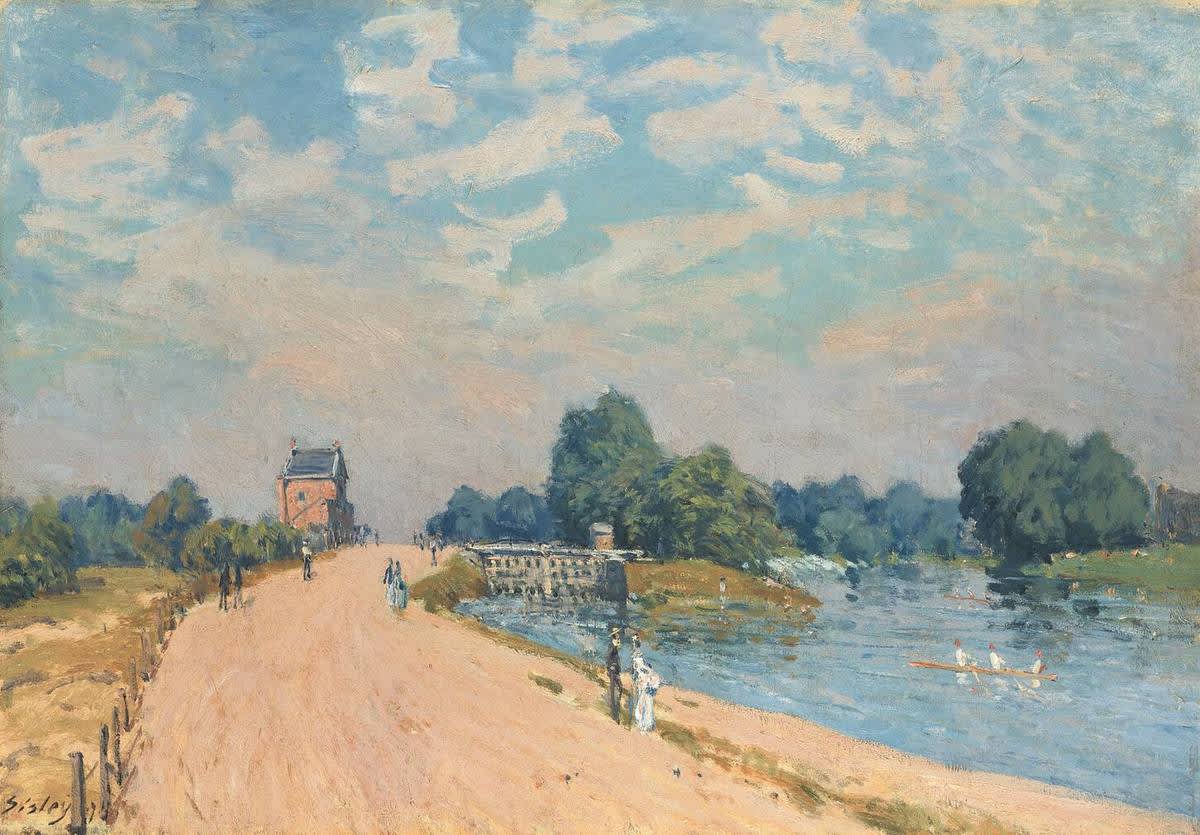 Der Weg nach Hampton Court