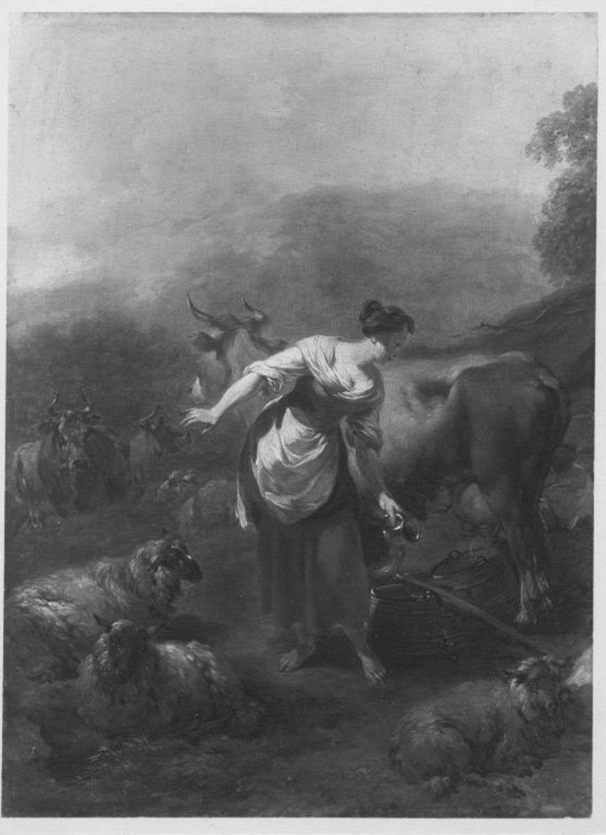 Die Sennerin (nach Berchem)