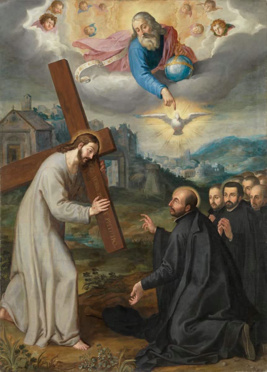 Vision des hl. Ignatius von Loyola bei La Storta