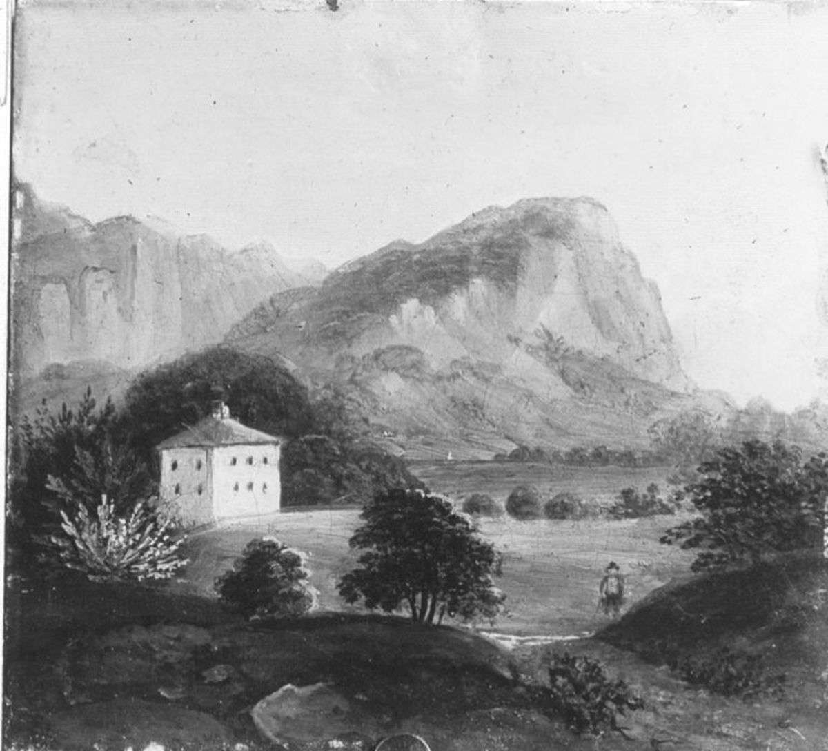 Gebirgslandschaft bei Arco (?)