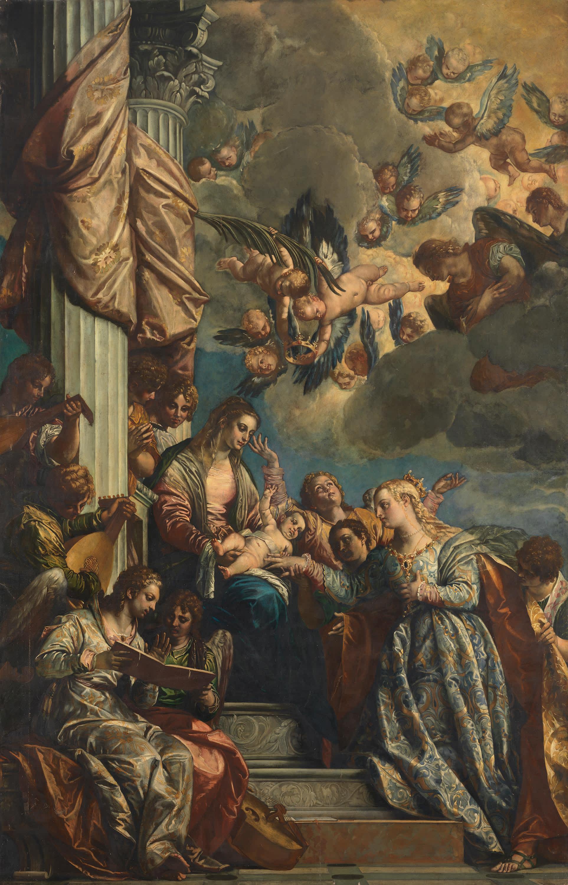 Vermählung der hl. Katharina (nach Veronese)