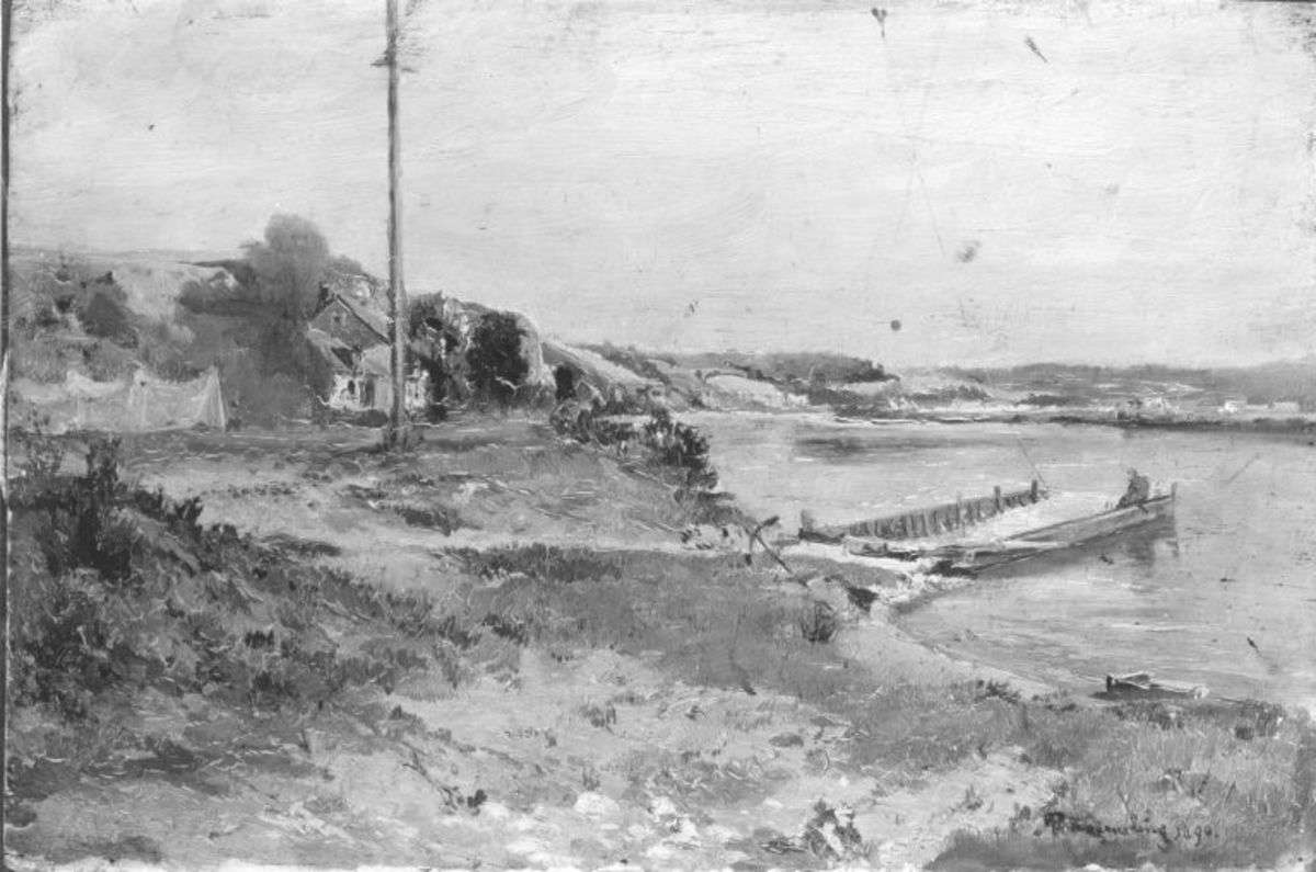 Donaulandschaft bei Regensburg