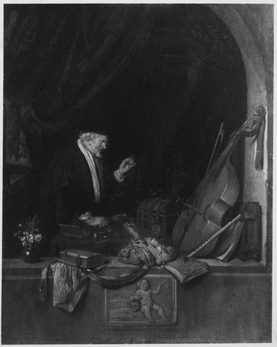 Der Goldwäger (Vanitas)