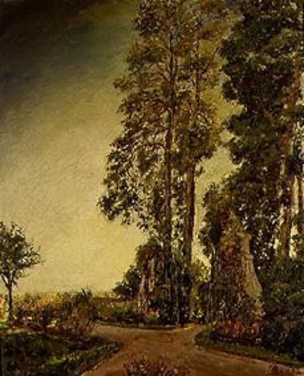 Nachmittagsstimmung im Hofgarten zu Dachau