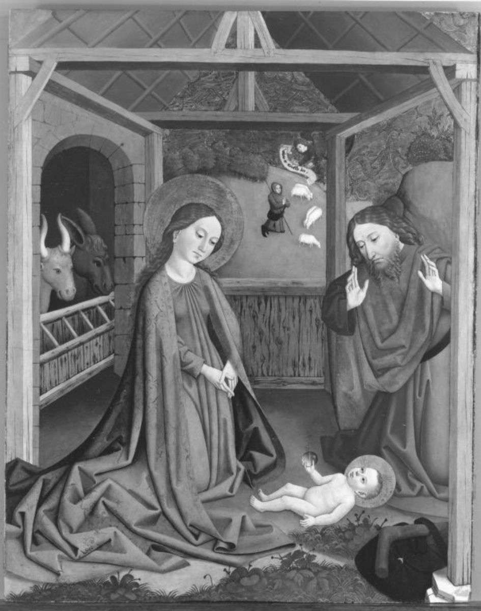 Geburt Christi
(Abgespaltene Außenseite: Inv.-Nr. 10748)