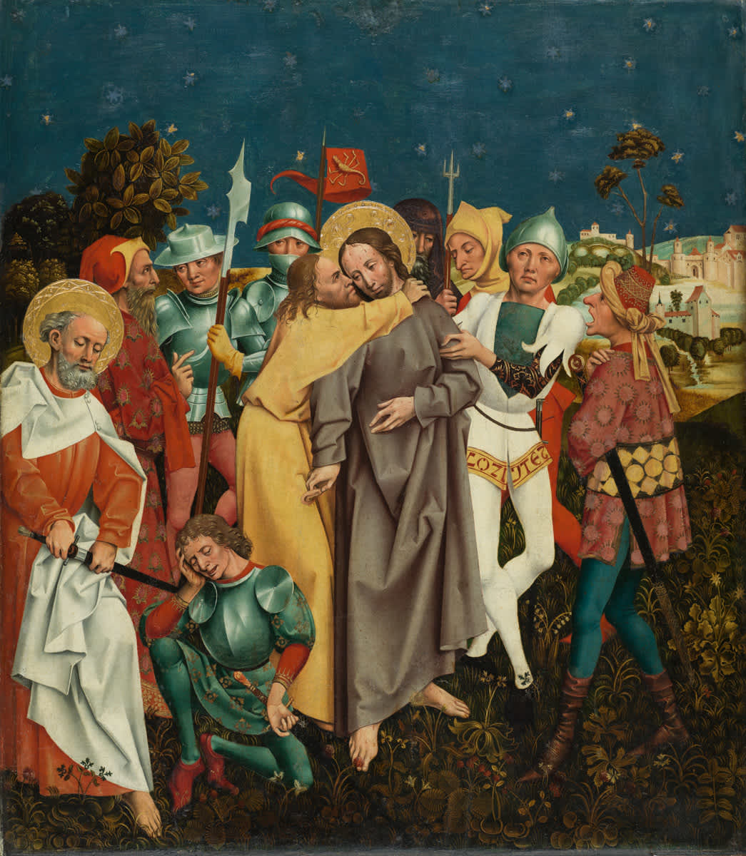 Rottenbucher Altar: Gefangennahme Christi
(Rückseite: ehemals Relief)