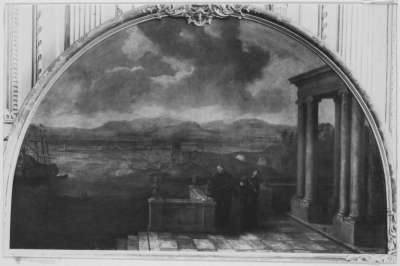 Der hl. Augustinus mit der hl. Monika