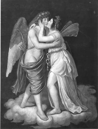 Das Märchen von Amor und Psyche: Amor und Psyche vereint