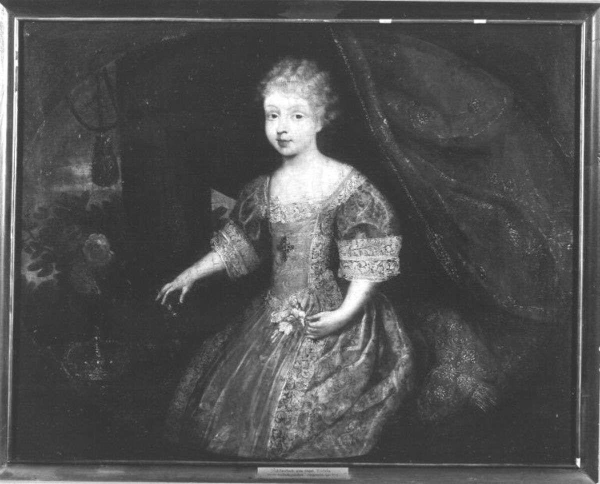Maria Sophia von Pfalz-Neuburg im Alter von drei Jahren
