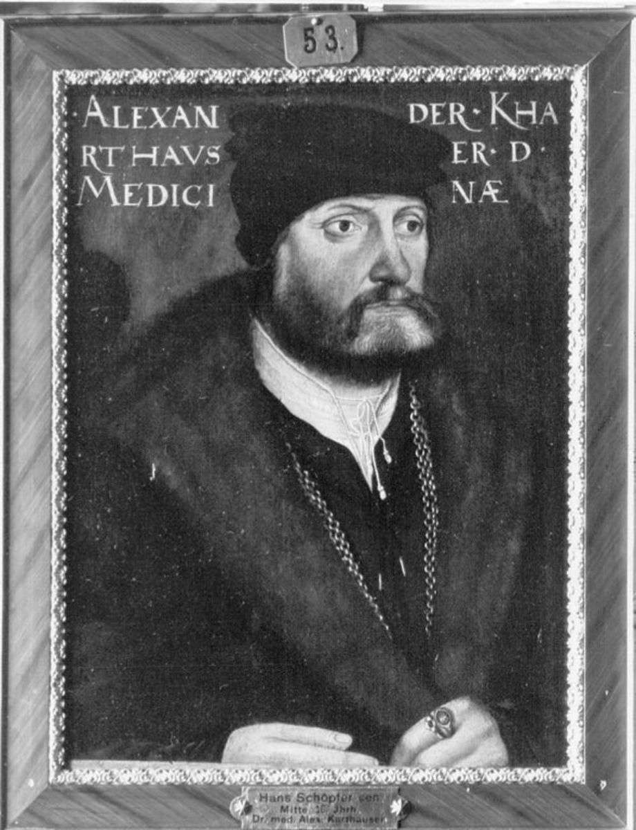 Bildnis des Arztes Alexander Karthauser