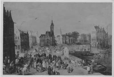 Marktplatz mit Gracht