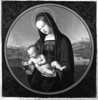 Madonna (nach Raffael)