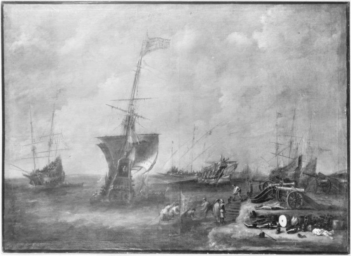 Festliche Marine