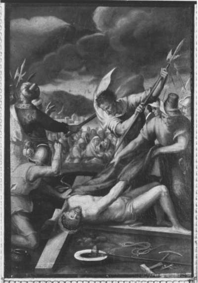 Kreuzanheftung Christi