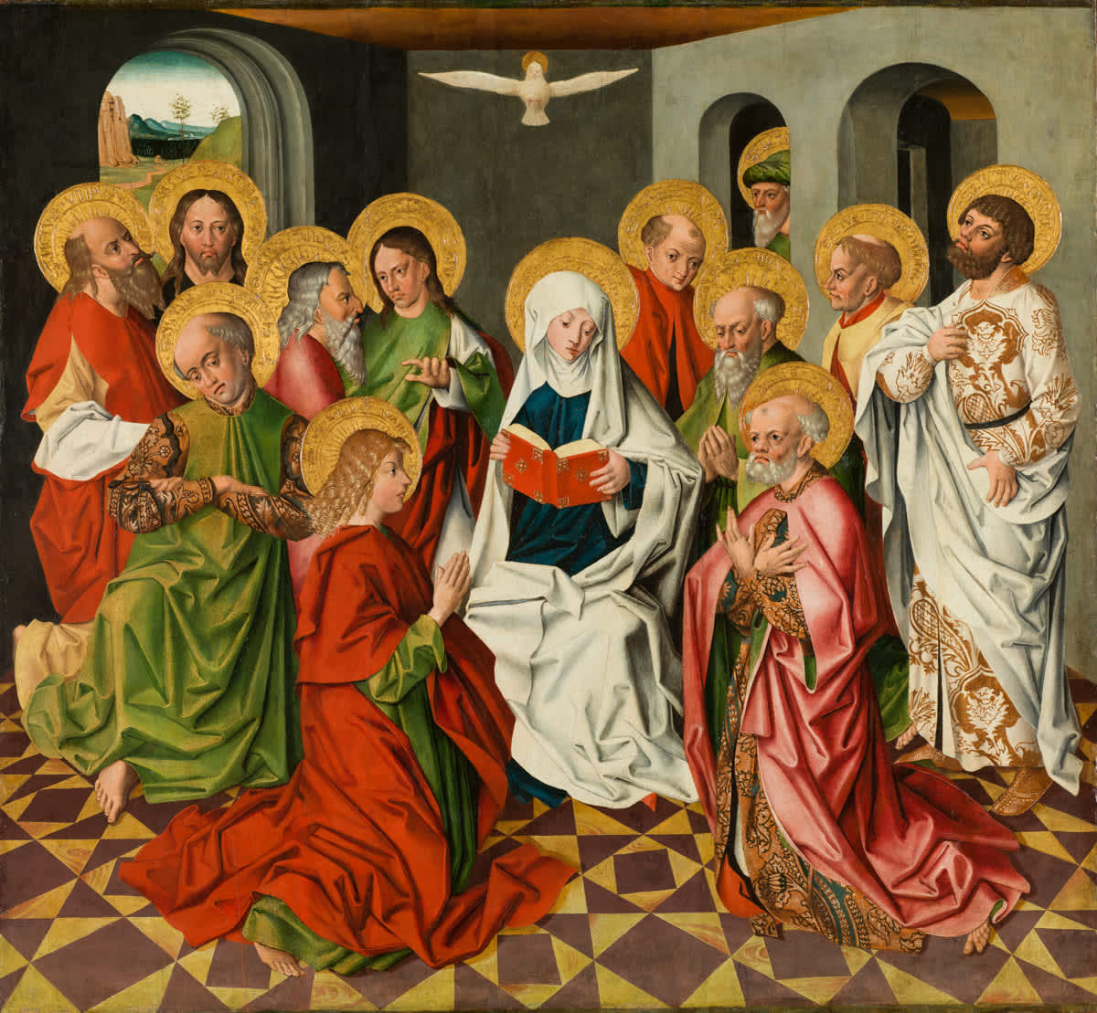 Atteler Altar: Pfingstwunder