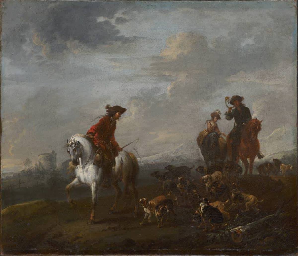 Ausritt zur Jagd