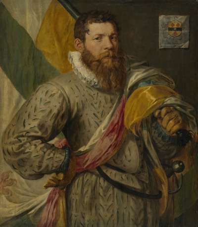Bildnis des Hendrick Jansz. Spijcker, gen. de Veer, als Fähnrich
