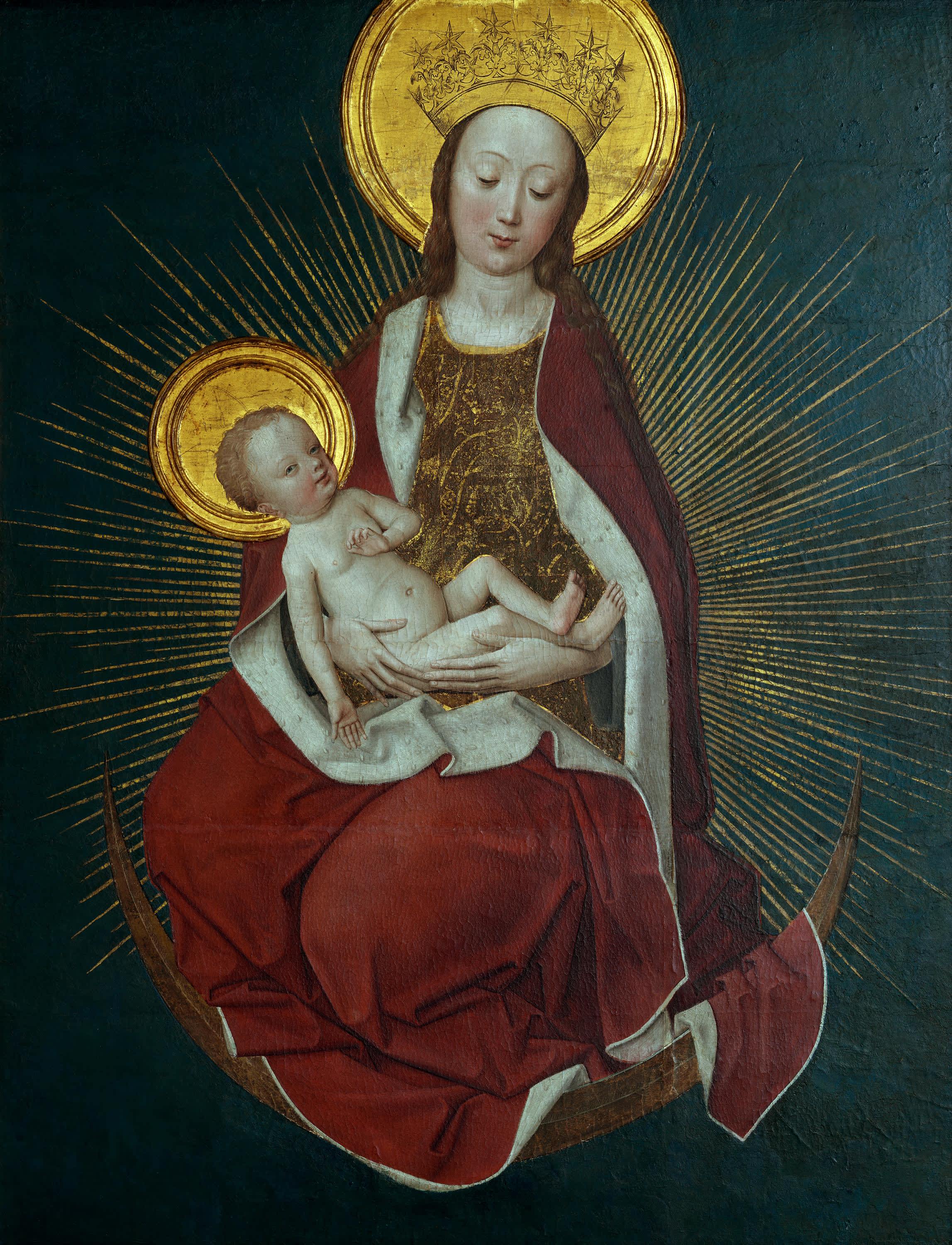 Maria auf der Mondsichel