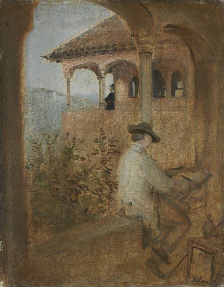 Der Tocador de la Reina auf der Alhambra in Granada