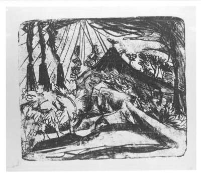 Landschaft bei Halle