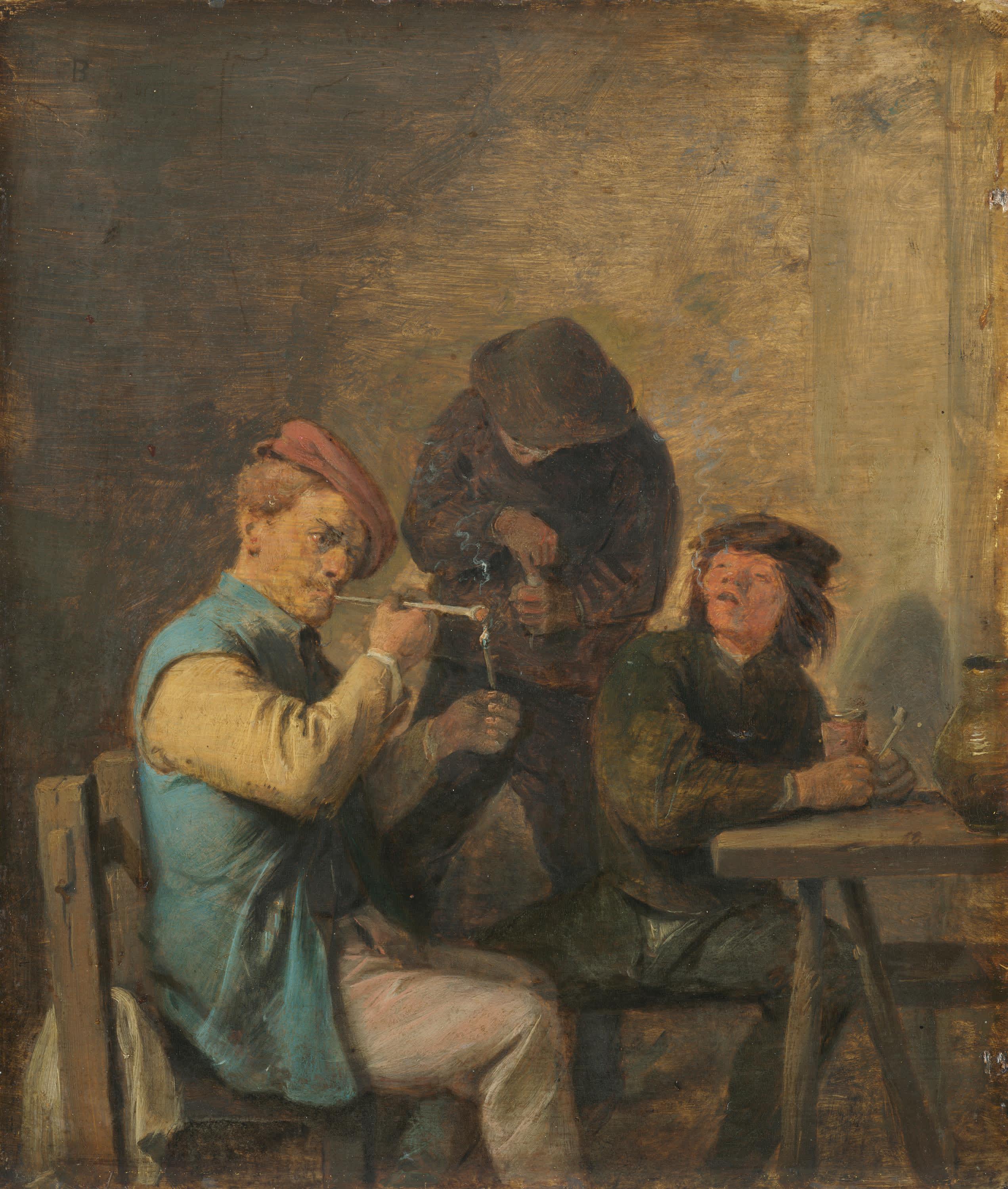 Raucherszene (Der Geschmack)