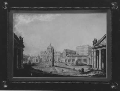 Sankt Peter und der Petersplatz in Rom