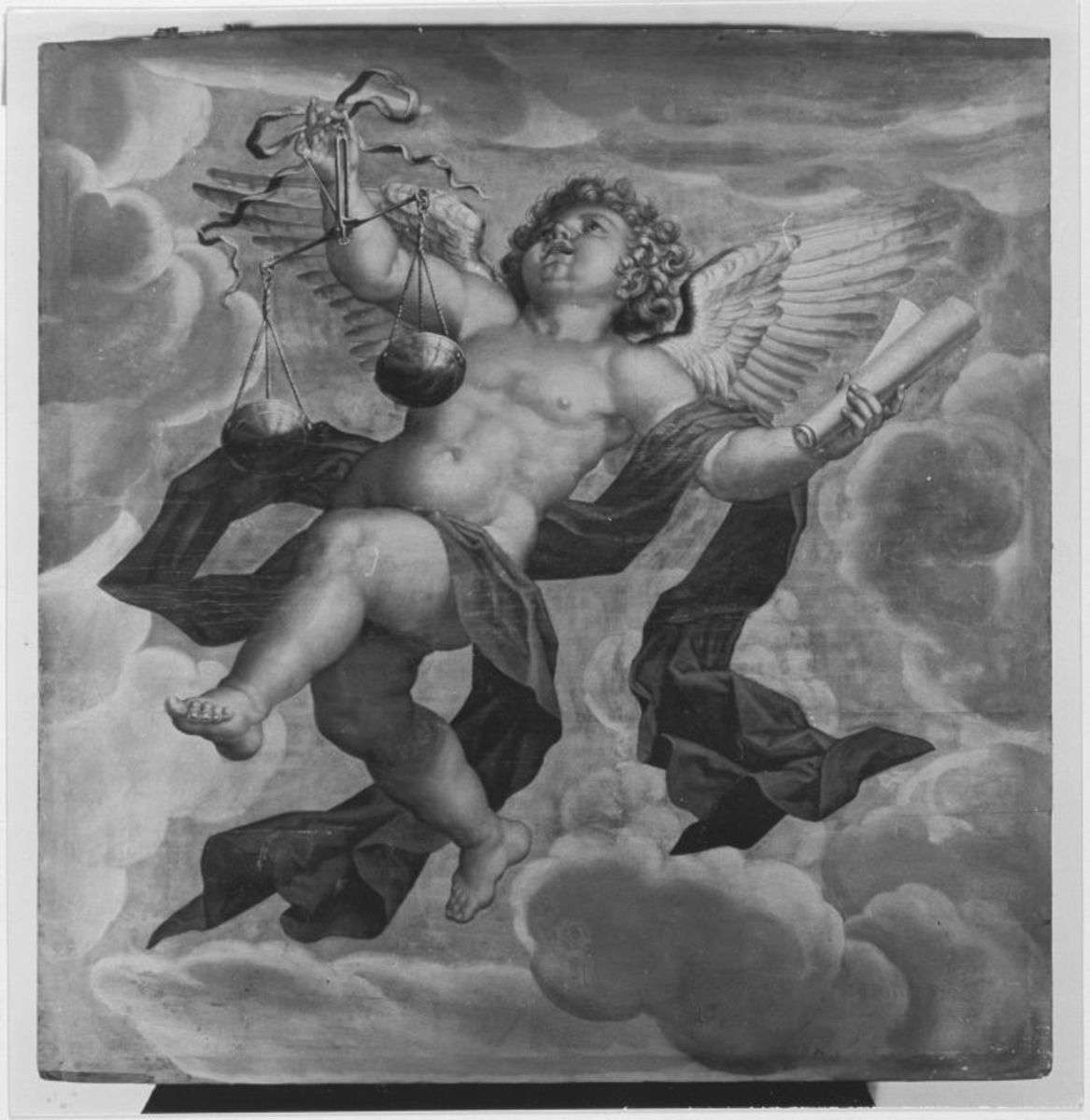 Engel mit Waage