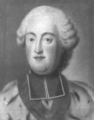 Bildnis des Clemens Wenzeslaus, Sohn des Königs Friedrich August von Polen-Sachsen, Bischof von Freising, Regensburg und Augsburg