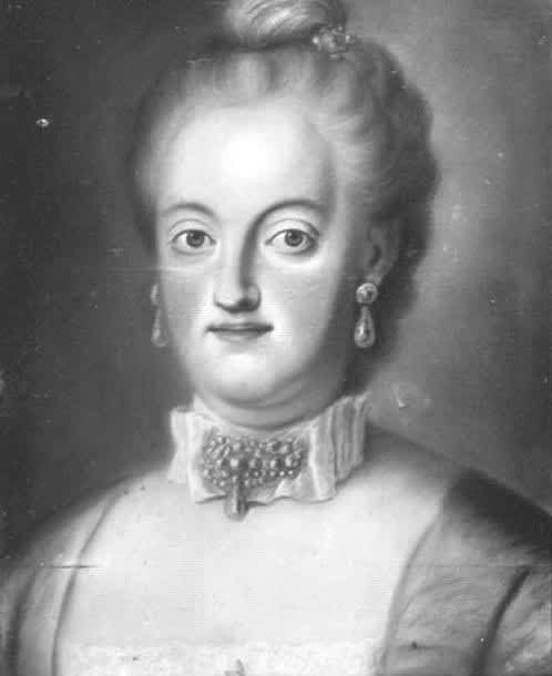 Maria Josepha Anna, Gemahlin des Markgrafen Ludwig Georg von Baden