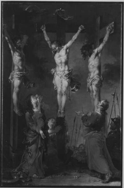 Christus stirbt am Kreuz
