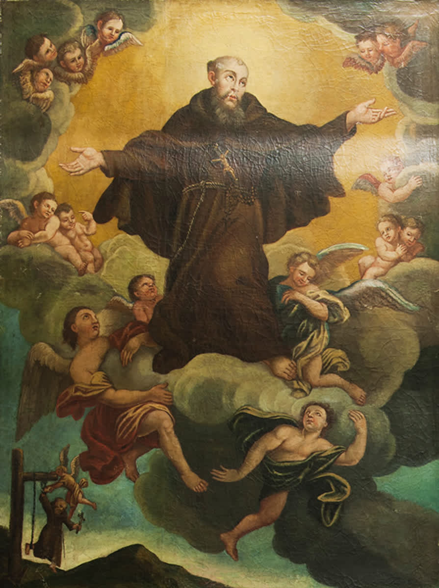 Himmelfahrt eines Kapuzinermönches