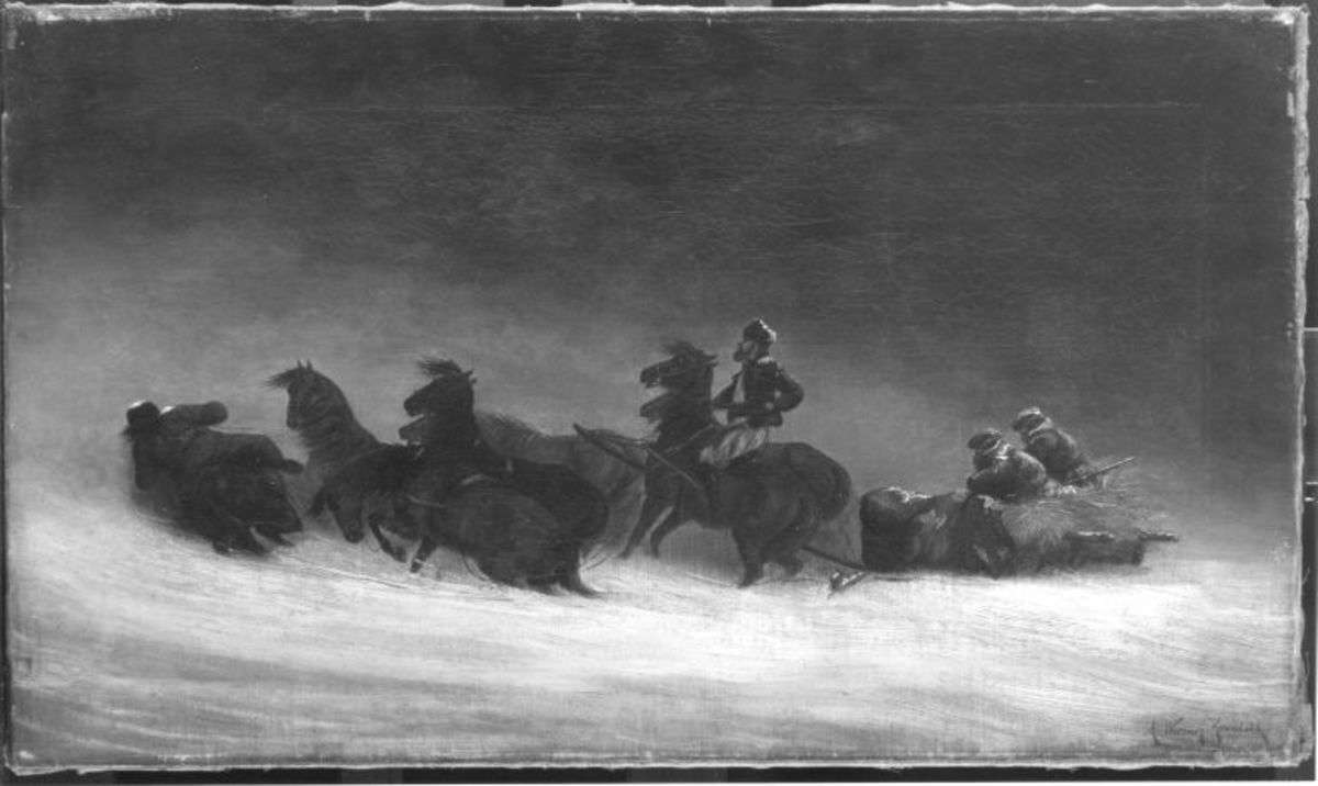 Troika im Schnee