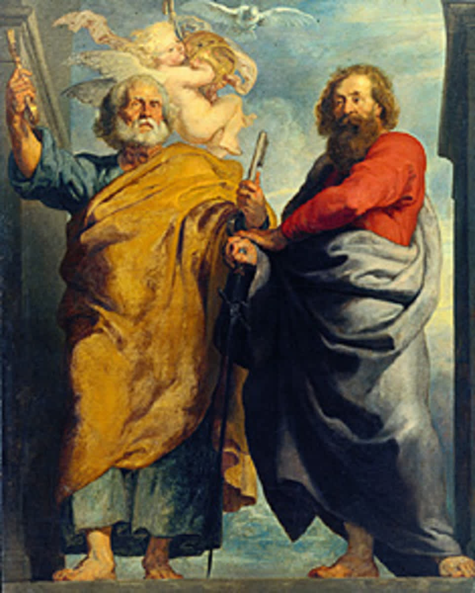 Die Apostel Petrus und Paulus