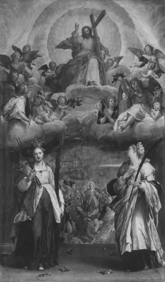 Die hll. Ursula und Cordula
