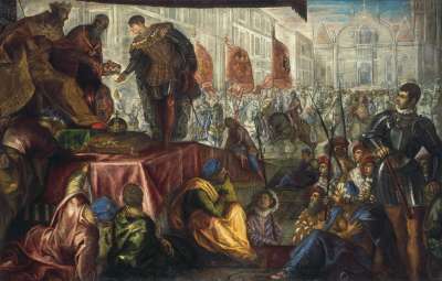 Der Gonzaga-Zyklus, Die Erhebung des Giovanni Francesco zum Markgrafen von Mantua
