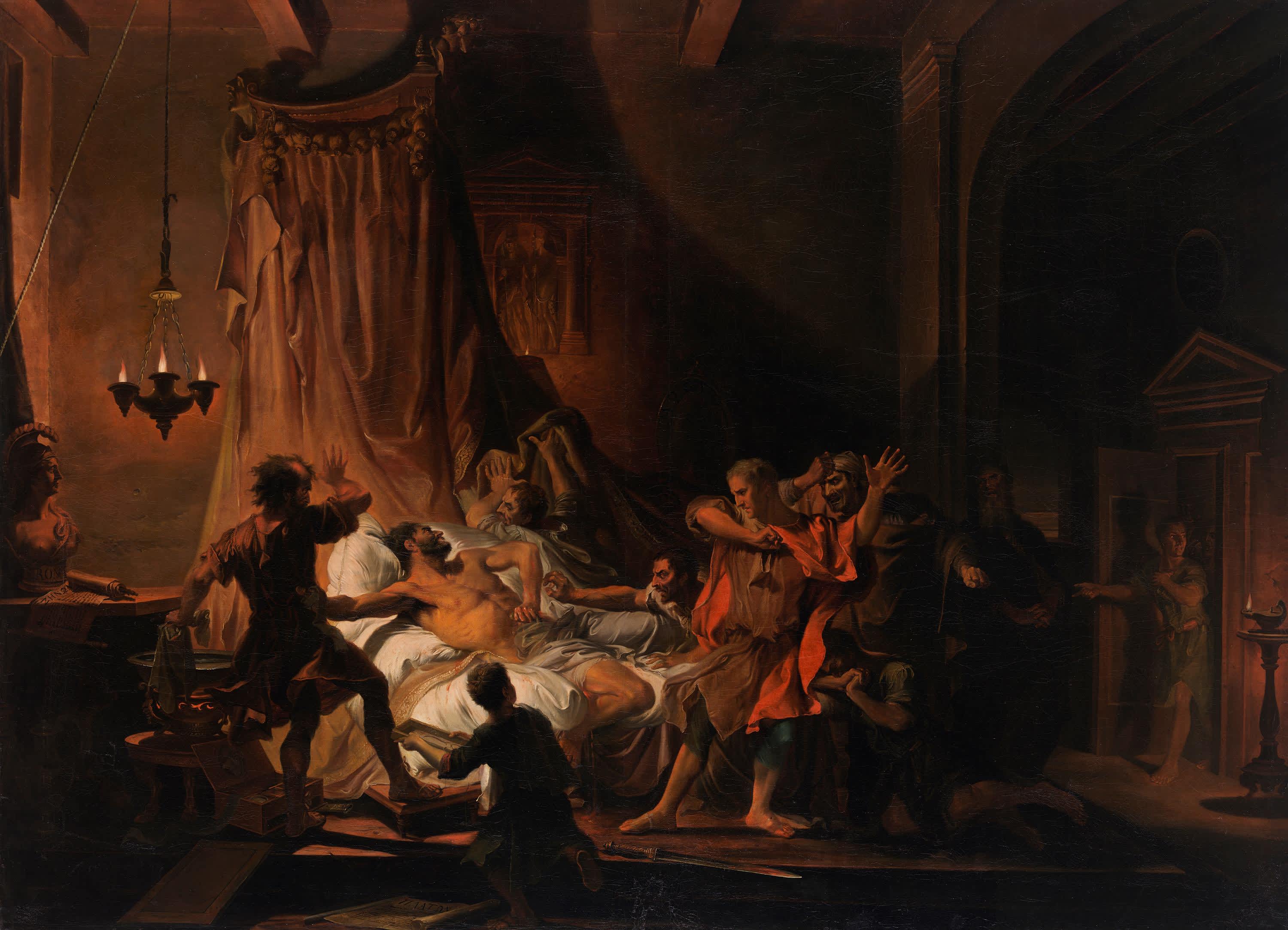 Der Tod des Cato von Utica