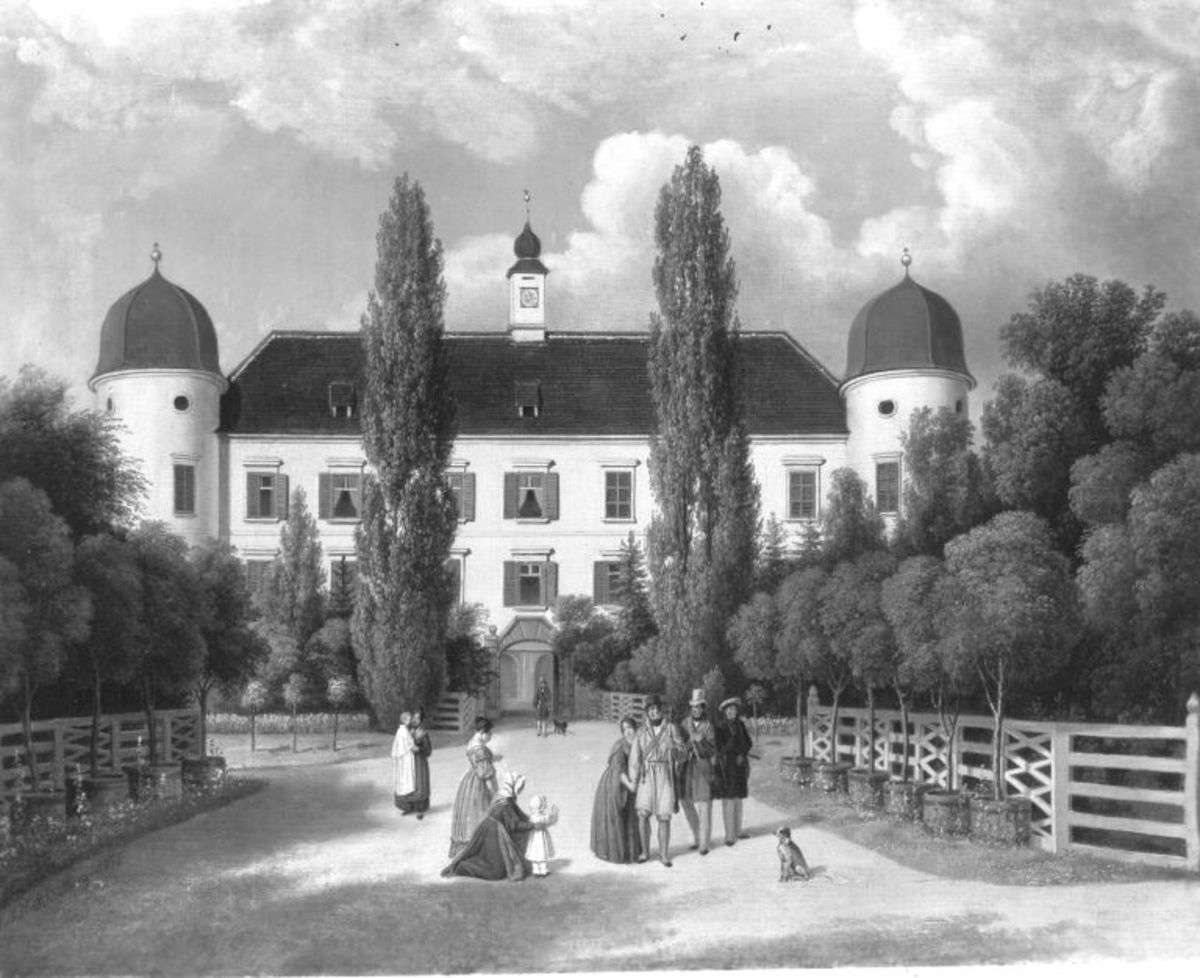 Vor dem Schloss (Wolfpassing?)