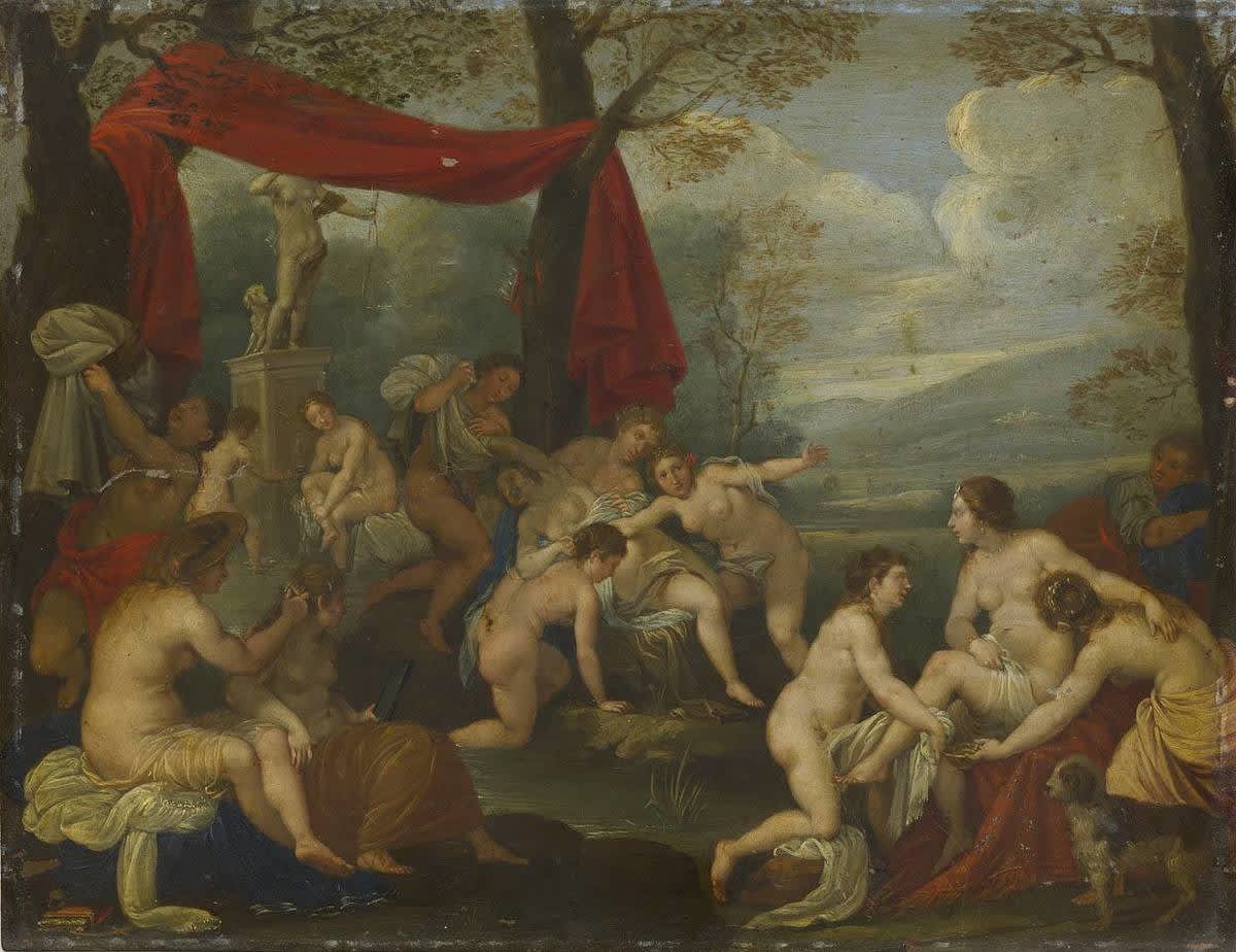 Diana entdeckt das Vergehen der Callisto