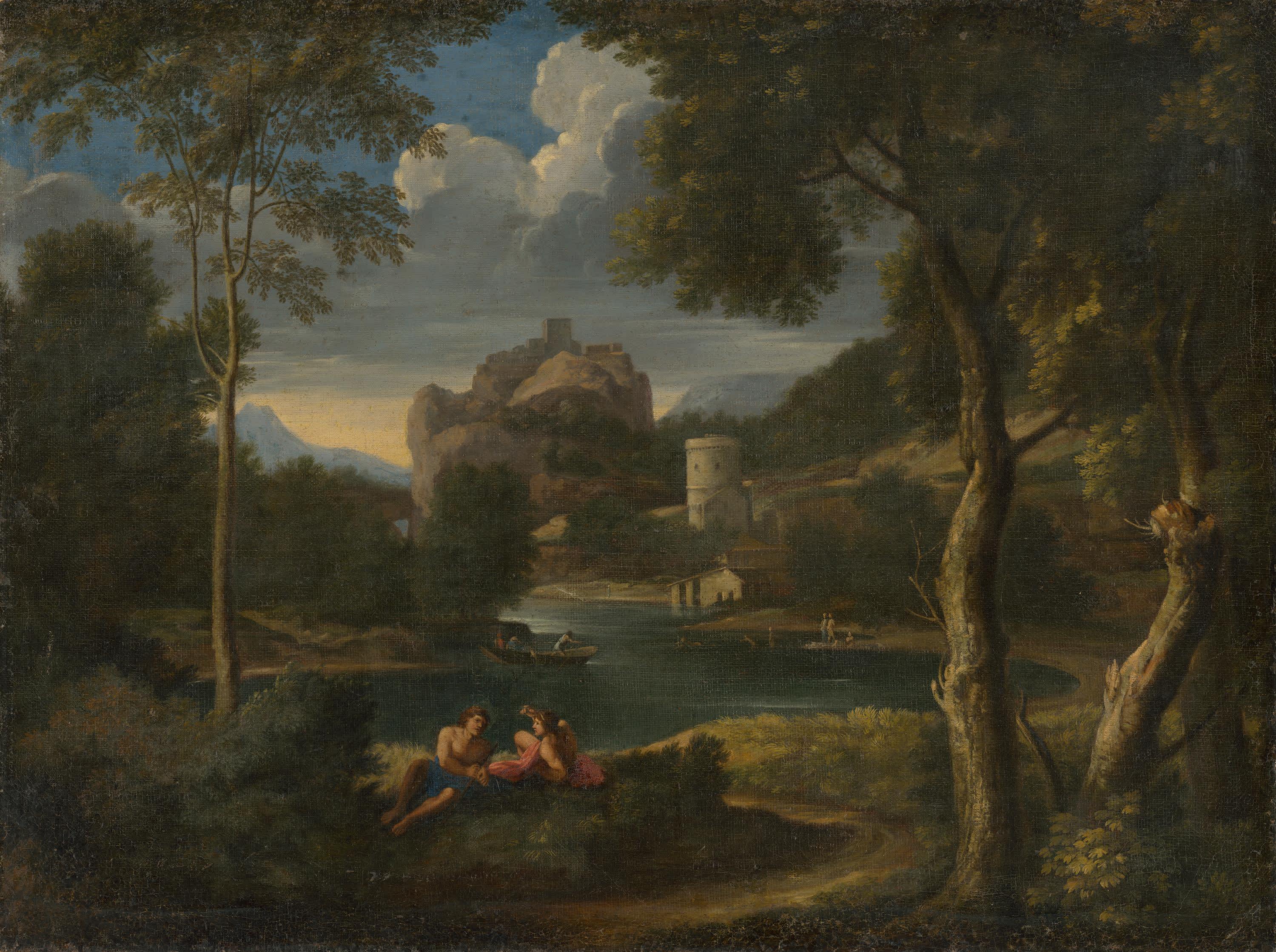 Ideale Berglandschaft