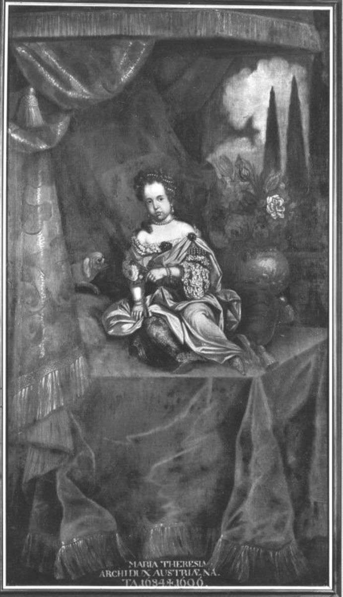 Erzherzogin Maria Theresia von Österreich, dreijährig