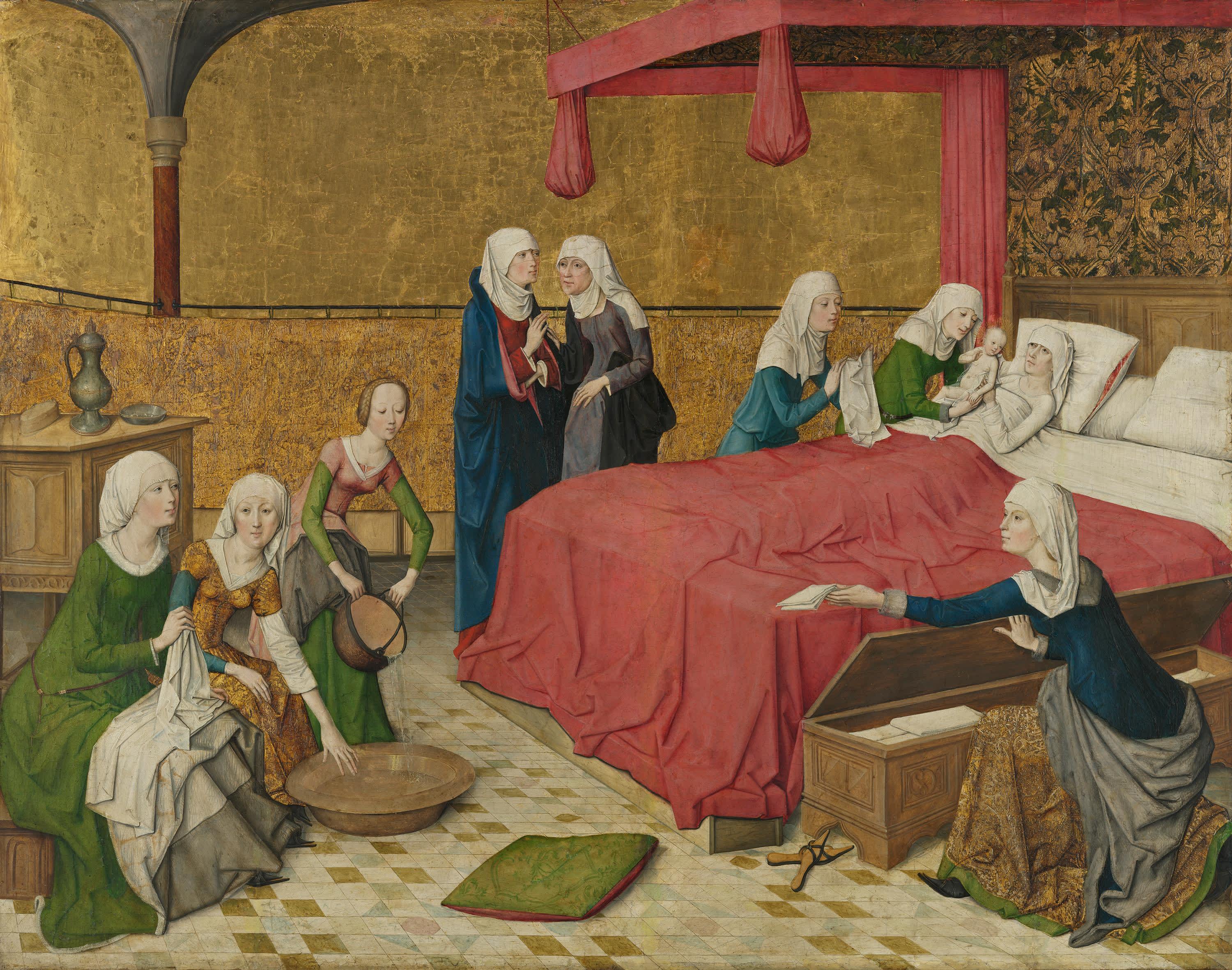 Marienleben: Geburt Mariens