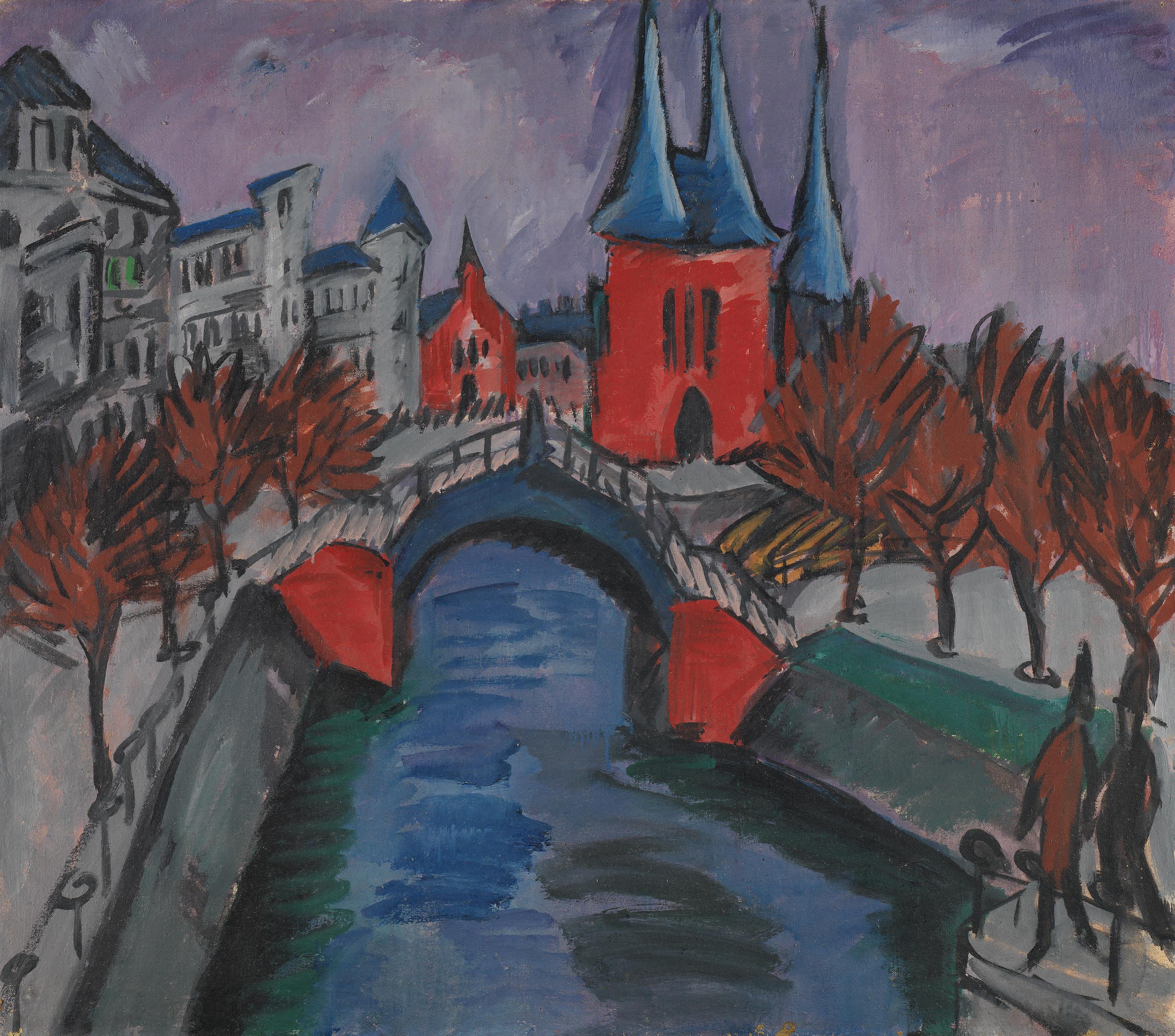 Rotes Elisabethufer, Berlin (Kanal mit Brücke)