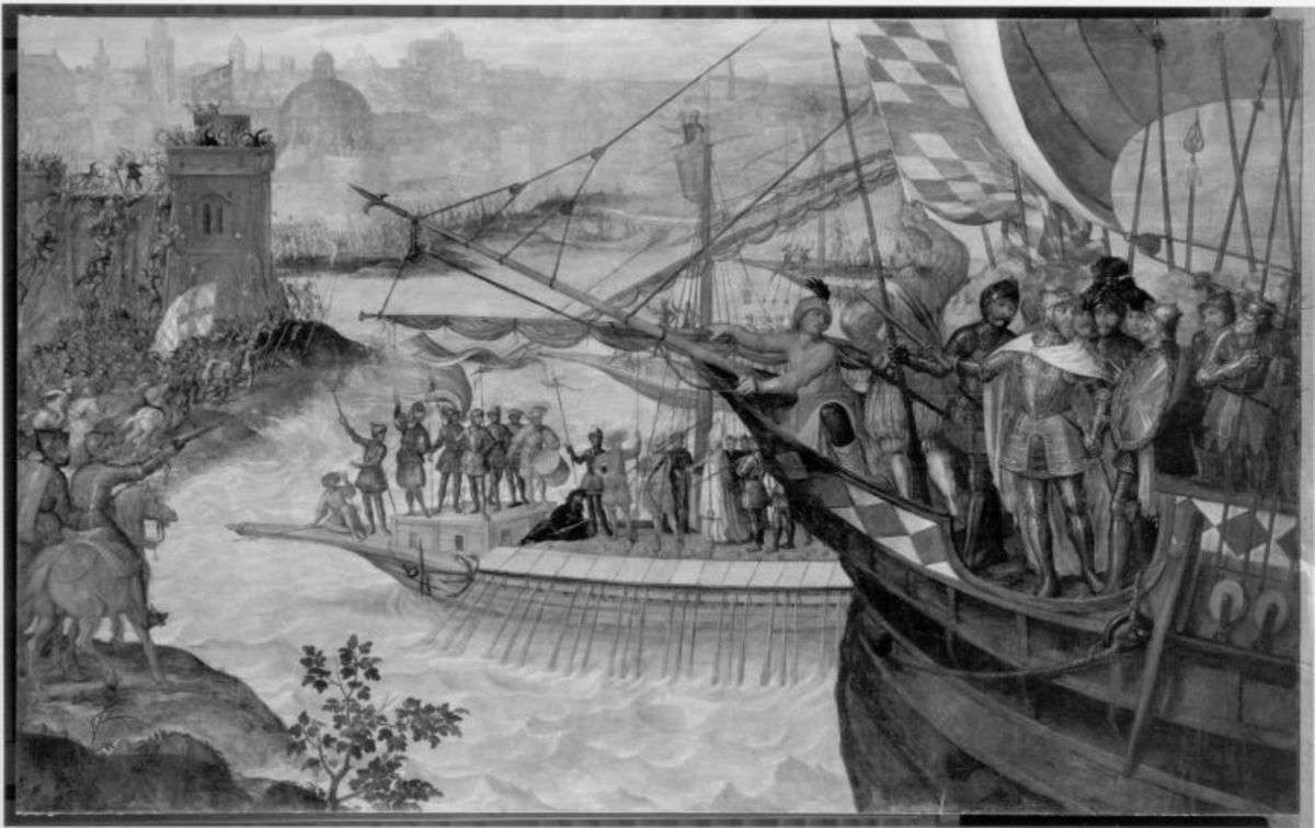 Herzog Ludwig I. von Bayern zieht in den Kreuzzug 1222