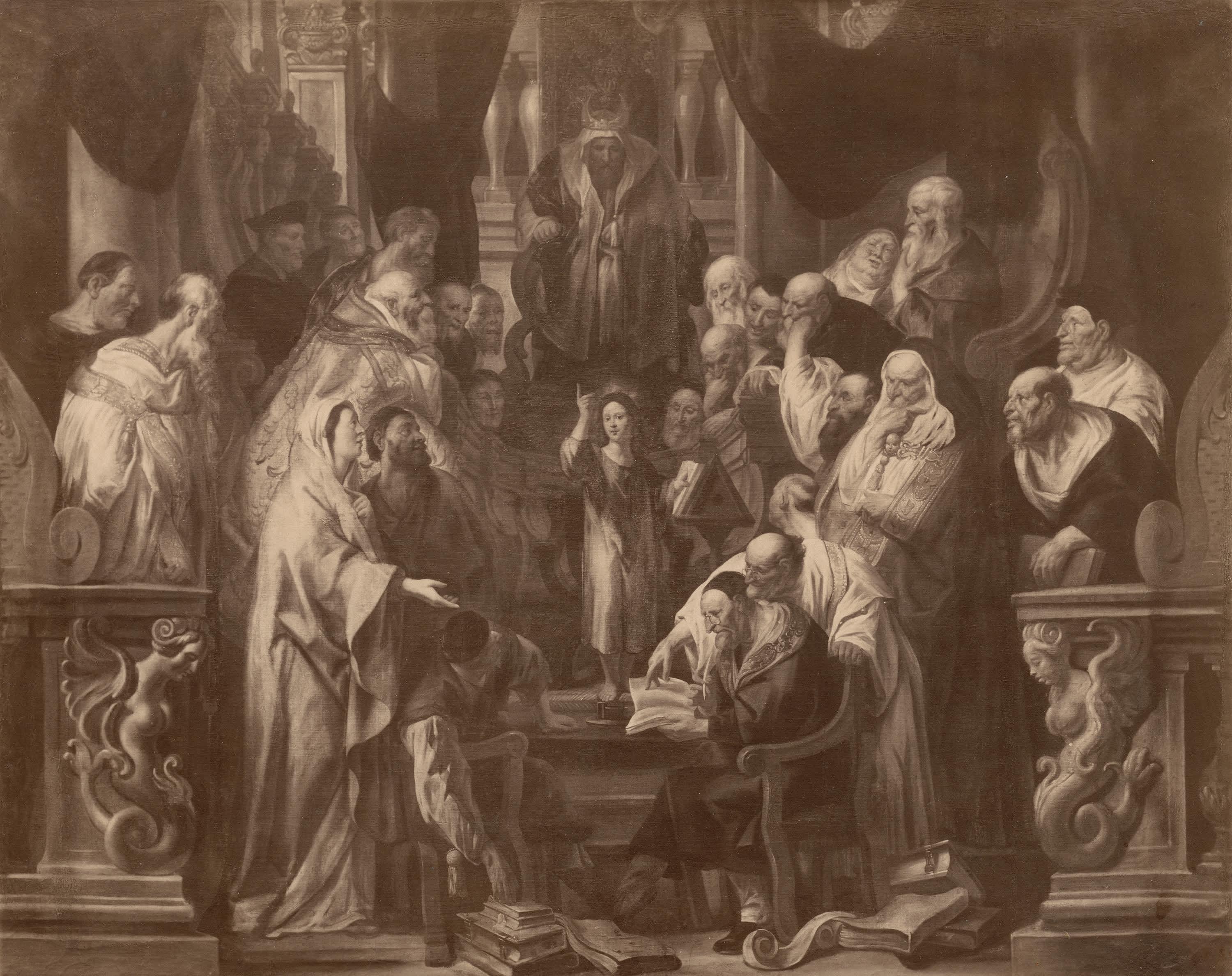 Der zwölfjährige Jesus im Tempel